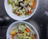 簡単ダイエット！野菜キノコの白だしスープ作り方7写真
