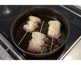 おつまみに！豚巻き竹輪の串カツ★動画あり作り方15写真