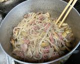 牛肉、ごぼうと糸こんにゃくの炒め煮作り方2写真