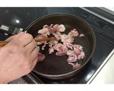 豚ちくわとじゃがバターカレー風味★動画★作り方6写真