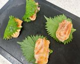大葉で挟んだ♪鶏もも肉の梅酢炒め作り方7写真