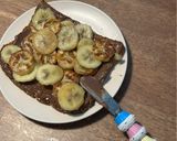 コストコ品だけで作るチョコバナナトースト作り方3写真