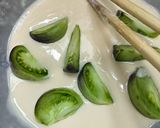 未完熟のトマトが落ちた!!!さて天ぷらにしよう作り方6写真