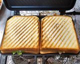 ウィンナーチーズ卵のホットサンド作り方8写真