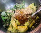 🥑アボカドと酒盗を和えて味付け海苔乗っけ作り方5写真