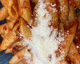 粉チーズを食べたいからパスタ。作り方5写真