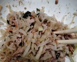 やみつき居酒屋の大根サラダ作り方4写真