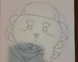ちいかわケーキ シーサー キャラケーキ作り方5写真