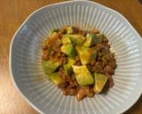 【爆速5分】やみつきアボカド納豆キムチ作り方4写真