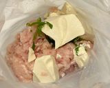 餡かけお豆腐ハンバーグ【脂質8.5g】作り方1写真