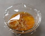 鶏ひき肉と卵のしょうが粥作り方2写真