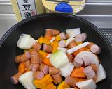 濃厚！ 豆乳と味噌のスープ作り方1写真