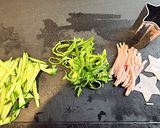 七夕風 彩りさっぱり冷麺作り方1写真