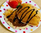 いちごの米粉パンケーキ♪作り方7写真