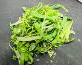大葉と蟹味噌のバターチーズパスタ作り方2写真