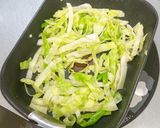 食べたらお好み焼き♪キャベツ厚揚げ焼き作り方3写真