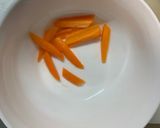お一人様簡単洋風甘辛オイ梅味豆腐野菜炒め作り方5写真