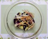 簡単夕飯!茹でなす豚しゃぶ大葉茗荷ポン酢作り方7写真