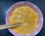 油少なめ!豚肉とキクラゲの卵炒め作り方3写真