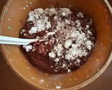米粉で簡単　Wチョコブラウニー作り方2写真