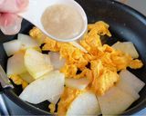 冬瓜と卵の塩麹炒め作り方7写真