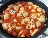 肉だんごとお野菜のトマト煮作り方3写真