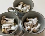 【簡単蒸籠無し】さつまいも🍠としめじの茶碗蒸し作り方1写真