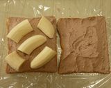 バナナとチョコホイップのフルーツサンド作り方4写真