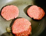 私のチ一ズバ一ガ一作り方14写真