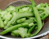ブロッコリーの茎も美味しく(ごま油和え)作り方4写真