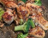 鶏もも肉＆野菜はちみつガーリックソース作り方4写真