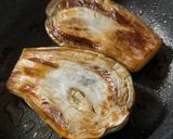 白なすの蒸し焼き にんにく生姜だれ作り方3写真