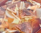鮭と野菜の酒粕味噌煮作り方3写真