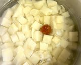 煮崩れなしの技で時短キューブポテトサラダ作り方3写真