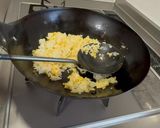 茹で蛸の端っこで作る、タコ飯風炒飯作り方5写真