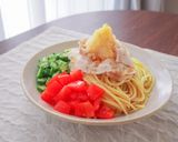 冷しゃぶと揚げなすのおろしぽん酢のせ作り方6写真