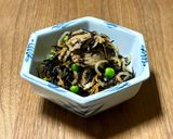 ブナハリタケ入りひじきの煮物作り方6写真