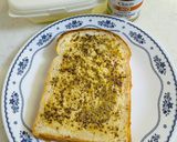 朝食ランチ♡粒マスタードウインナーチーズトースト作り方1写真