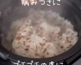 白米2合と紫もち麦大さじ2を炊飯器で炊く作り方12写真