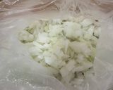 ポリ袋1枚！ピーマンと椎茸の肉詰め作り方2写真