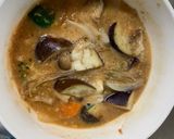 クリーミートマト味噌味豆腐入ナムル風煮作り方17写真