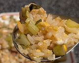 ぬか漬け大根葉で高菜炒飯超えの大根葉炒飯作り方5写真