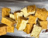 厚揚げと鶏そぼろのふんわり卵チーズ餡掛け作り方1写真