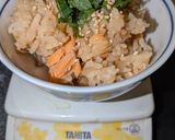 減塩もちもち炊き込み秋鮭ご飯作り方7写真