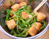 厚揚げとピーマンの生姜おかか和え🥗作り方4写真