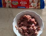 ピッツァ生地で肉まん作り方1写真