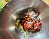 牛肉とキノコと豆腐の煮込み作り方2写真