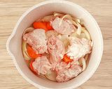 鶏肉とお豆のミルク煮作り方5写真