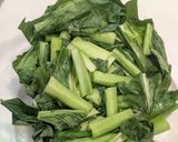 レンジで小松菜のナムル作り方1写真