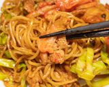 豚キムチソース焼きそば作り方9写真